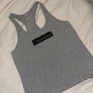 Calvin Klein racer back tank top